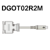DGOT02R2M D-SUB9P⇔ミニDIN6P