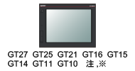 GT27 GT25 GT21 GT16 GT15 GT14 GT11 GT10