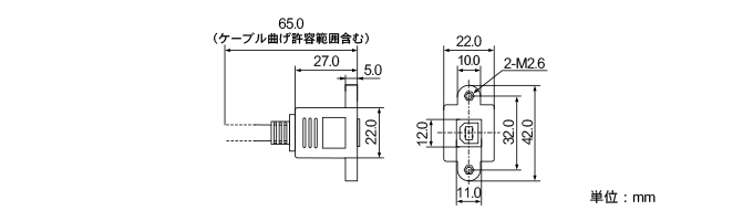 USB B-TypeRlN^F42~27~22mm