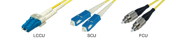 コネクタ種類 LCCU・SCU・FCU・N