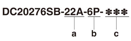 DC20276SB-22A-6P ^