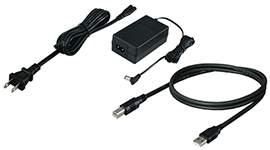 DUEX-UNI2 付属ACアダプタ/USBケーブル